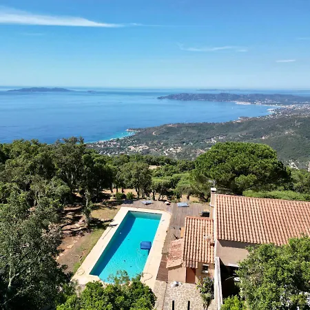 Vue 360 La Cataline ヴィラ ボルム・レ・ミモザ