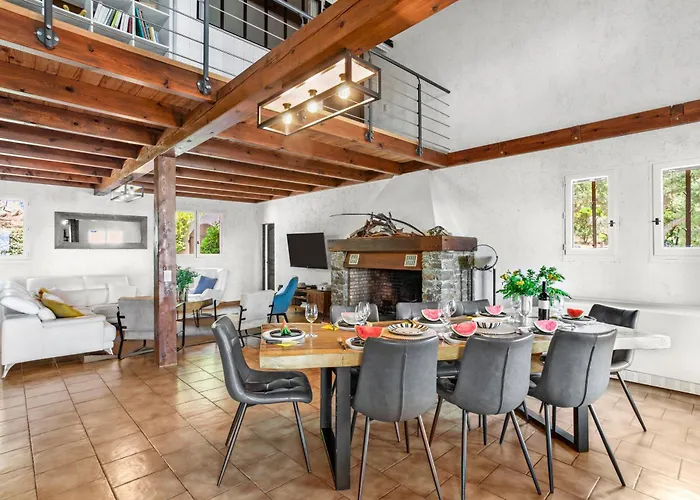 Vue 360 La Cataline Villa Bormes-les-Mimosas